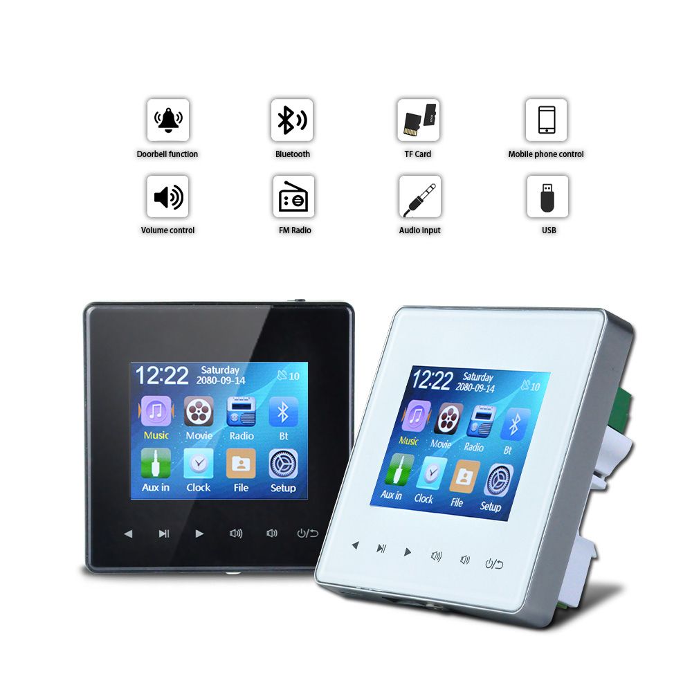 Hochwertiger Mini Bluetooth-kompatibler 2,8-Zoll-HD-Bildschirmverstärker