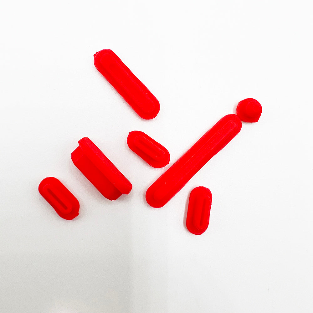 Premium Weicher Silikon-Staubschutzstecker für MacBook Pro 14 16 Stopper Laptop Staubschutz Dichtung Schnittstellenabdeckung