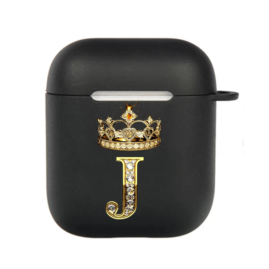 MagSafe AirPods Case Schutzhülle AirPods Pro 2/3/2/1 A–Z Bluetooth Kopfhörer-Cover Drahtlose Gehäuse Kopfhörer Box