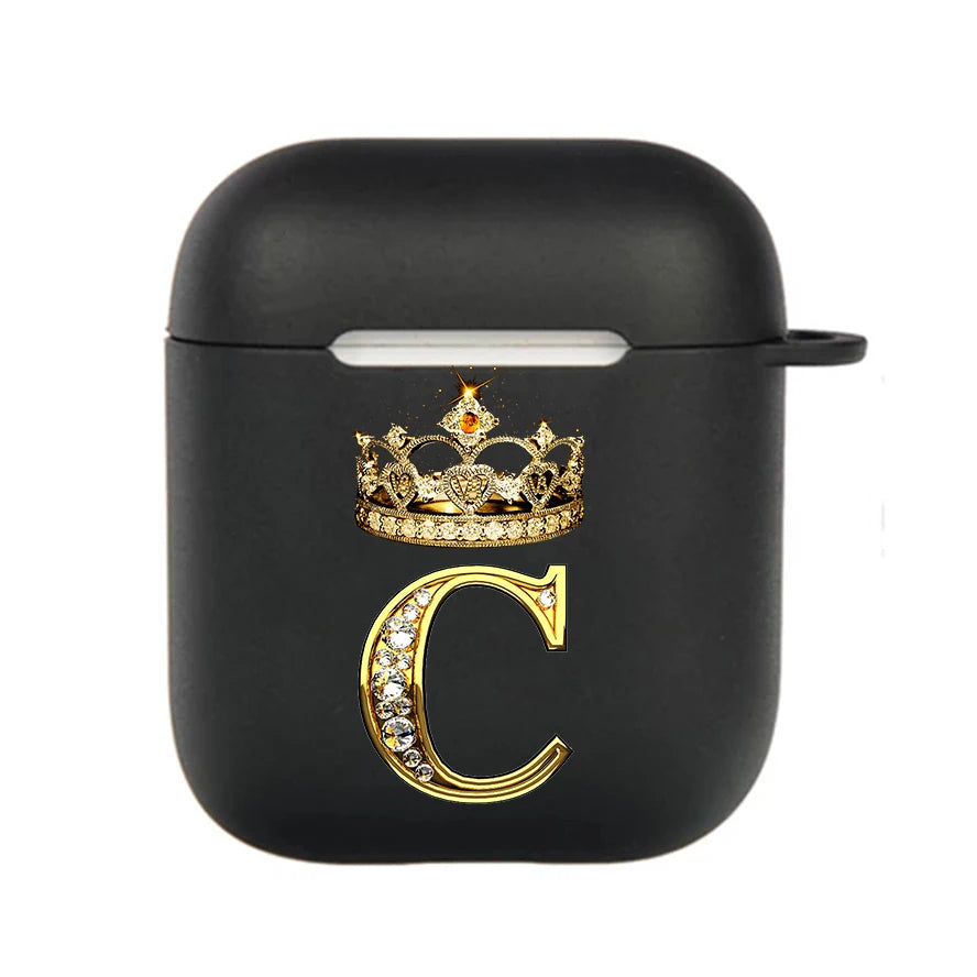 MagSafe AirPods Case Schutzhülle AirPods Pro 2/3/2/1 A–Z Bluetooth Kopfhörer-Cover Drahtlose Gehäuse Kopfhörer Box