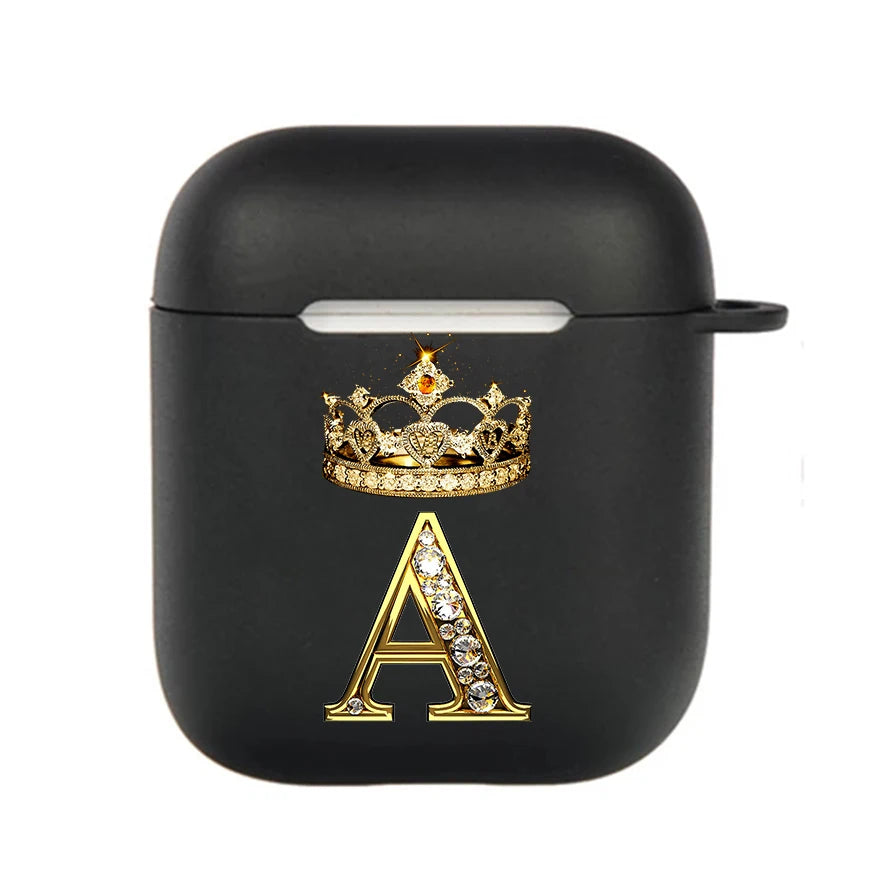 MagSafe AirPods Case Schutzhülle AirPods Pro 2/3/2/1 A–Z Bluetooth Kopfhörer-Cover Drahtlose Gehäuse Kopfhörer Box