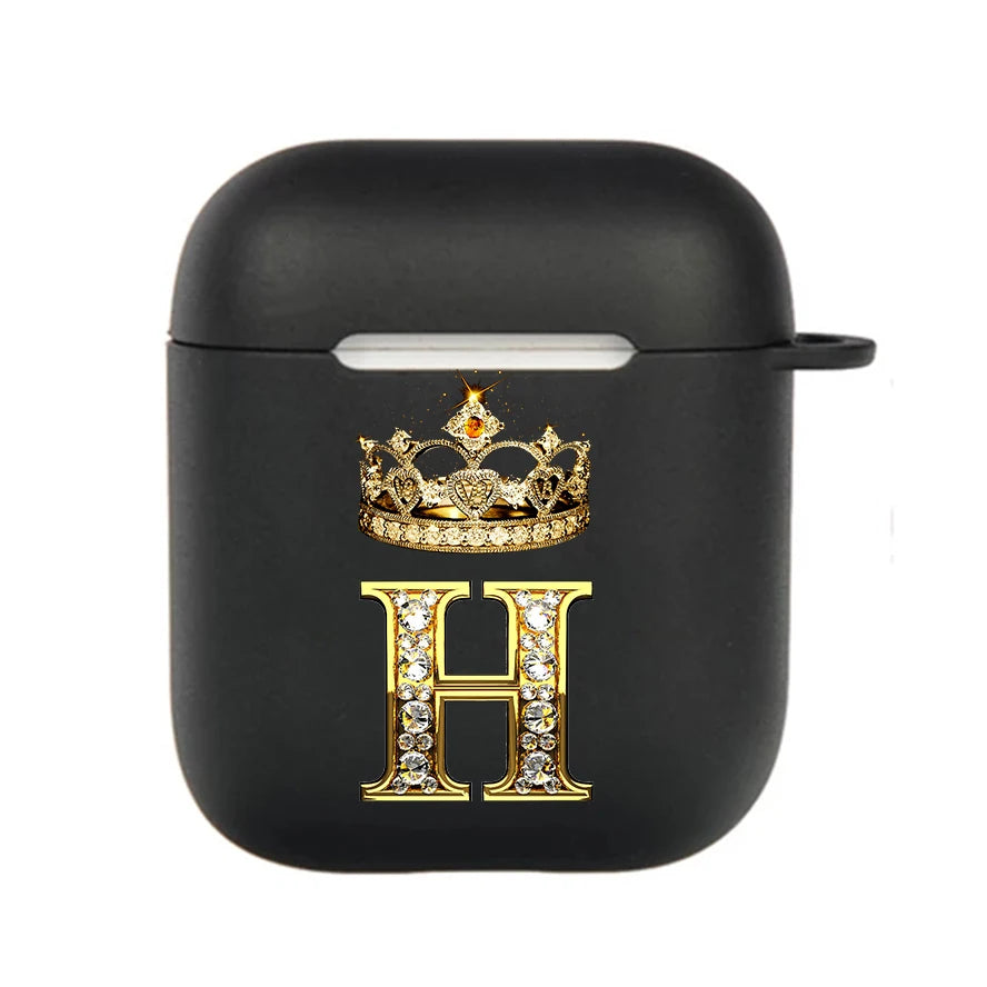 MagSafe AirPods Case Schutzhülle AirPods Pro 2/3/2/1 A–Z Bluetooth Kopfhörer-Cover Drahtlose Gehäuse Kopfhörer Box