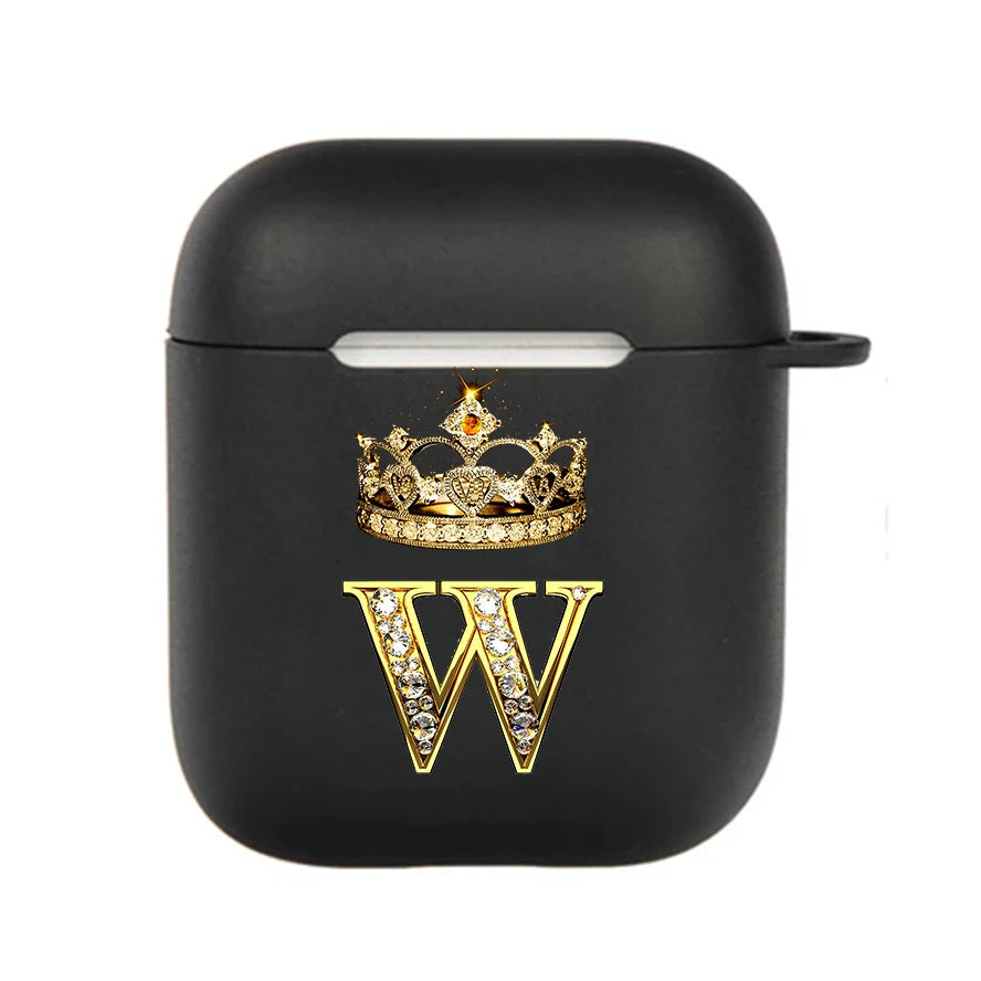 MagSafe AirPods Case Schutzhülle AirPods Pro 2/3/2/1 A–Z Bluetooth Kopfhörer-Cover Drahtlose Gehäuse Kopfhörer Box