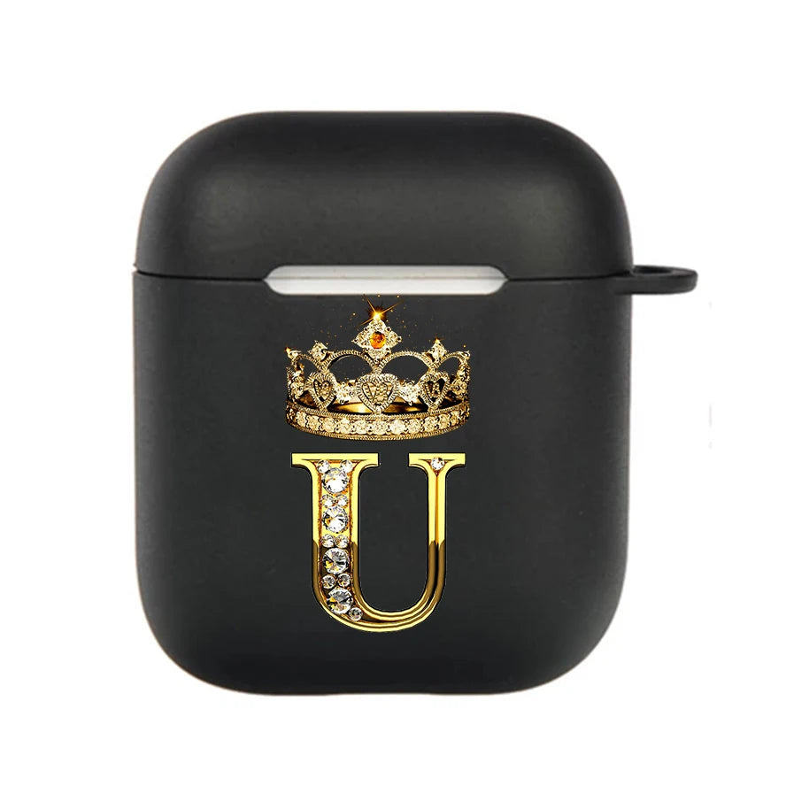 MagSafe AirPods Case Schutzhülle AirPods Pro 2/3/2/1 A–Z Bluetooth Kopfhörer-Cover Drahtlose Gehäuse Kopfhörer Box