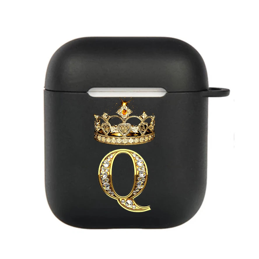 MagSafe AirPods Case Schutzhülle AirPods Pro 2/3/2/1 A–Z Bluetooth Kopfhörer-Cover Drahtlose Gehäuse Kopfhörer Box