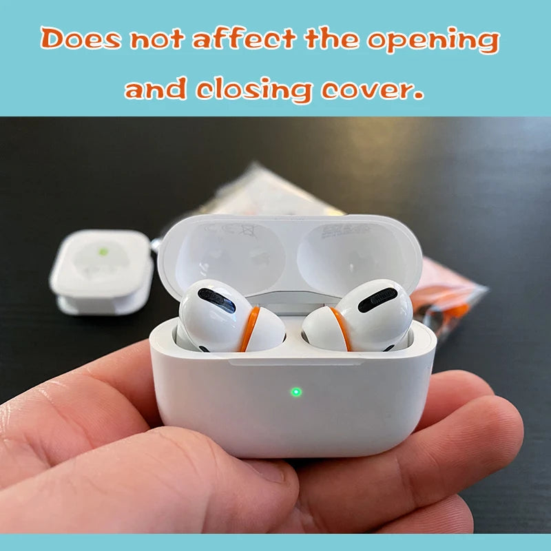 Premium Memory Foam Ear Tips & Silicone Ear Pads for Apple AirPods Pro, 4/3/2/1 and Pro Series 2024/2022/2021/2019/2016: Replacement in XS, S, M, L Sizes - Comfortable Premium Ear Tips