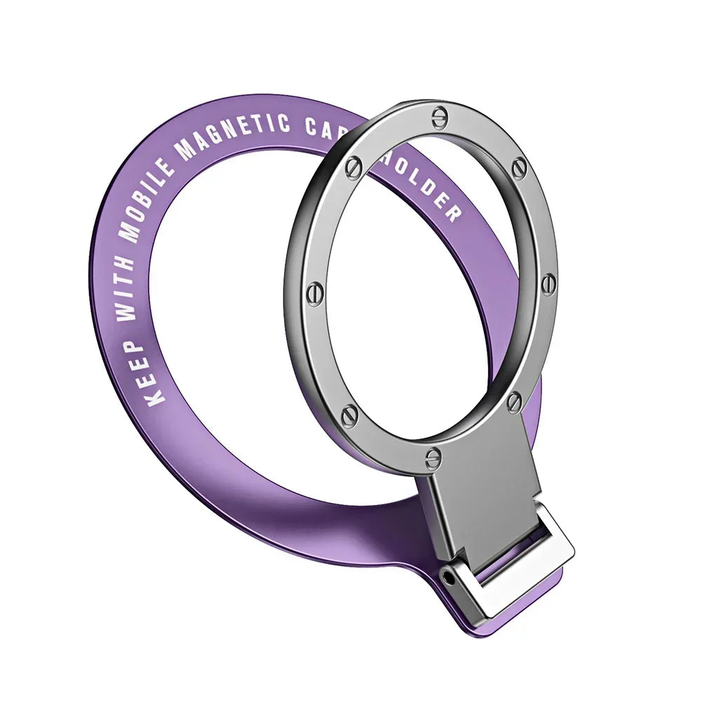 Hochwertiger Magnetischer Handy-Ringhalter für Apple iPhone 15/14/13/12 Pro Max/Plus/Mini: MagSafe-kompatibel, Abnehmbarer