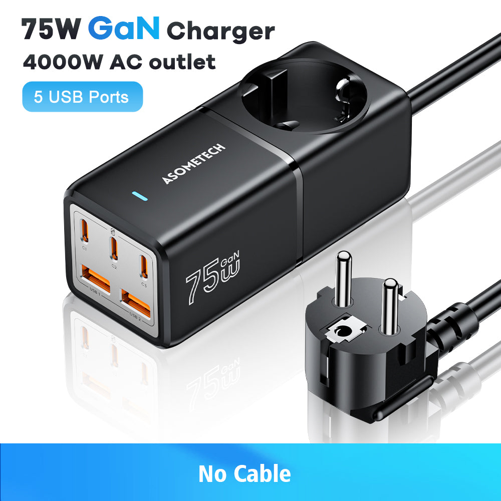 Premium 100W GaN3 Pro USB Ladegerät Desktop Ladestation - Typ C PD QC Quick Charge 4.0 3.0 Schnellladung - Phone Heaven Zone