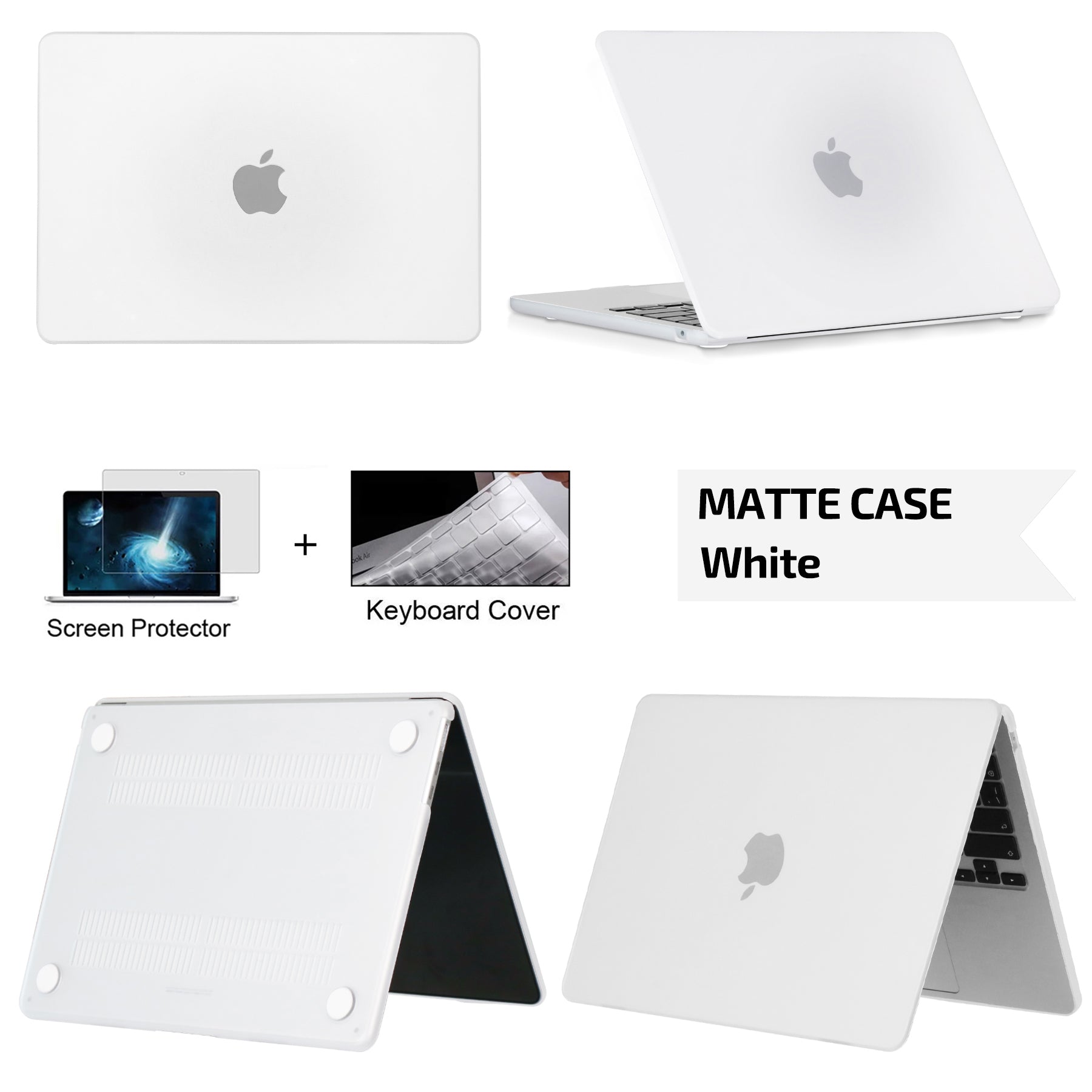 High-Quality Ultra-Thin Hardshell Case - Laptop Sleeve for MacBook Air/Pro/M3/M2/M1: 16,14,13-inch | 2024/2023/2022/2020 Series - Premium Cover
