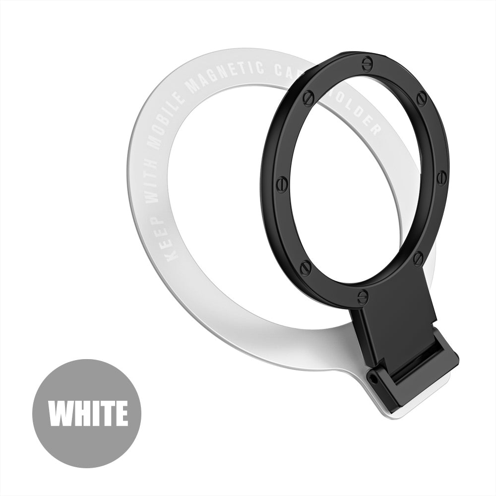 Hochwertiger Magnetischer Handy-Ringhalter für Apple iPhone 15/14/13/12 Pro Max/Plus/Mini: MagSafe-kompatibel, Abnehmbarer