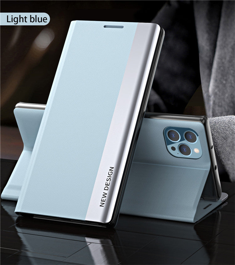 Premium Flip Hülle, MagSafe, Abdeckung, | Apple iPhone 14 13 11 15 Pro Max 12 Mini XS XR X SE 2020 6 6S 7 8 Plus - Stand Buch Cover Telefonhülle Magnetverschluss - Phone Heaven Zone