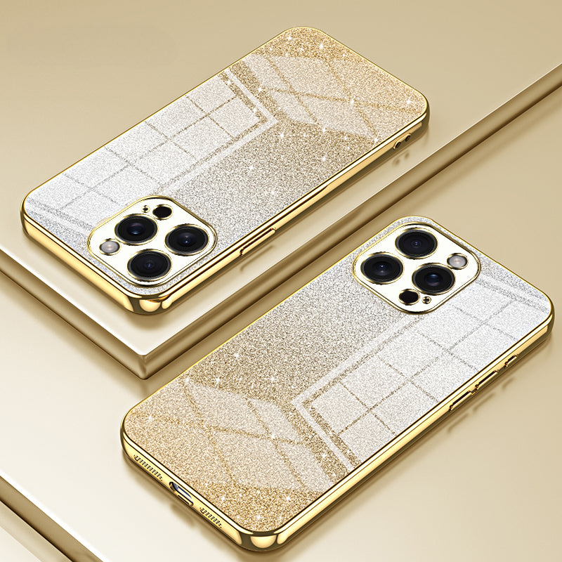 Premium Glitzernde Telefonhülle | MagSafe, Abdeckung, Apple iPhone 15/14/13/12/11 Pro Max XS/X/XR/SE Plus | Stoßfeste