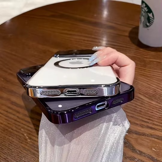 Elite Slim Armor iPhone Case | Transparent & Matte, Ultra-Thin, Advanced Shockproof Technology, Camera Protection, Fast Charging Capable & Magnetic Coating