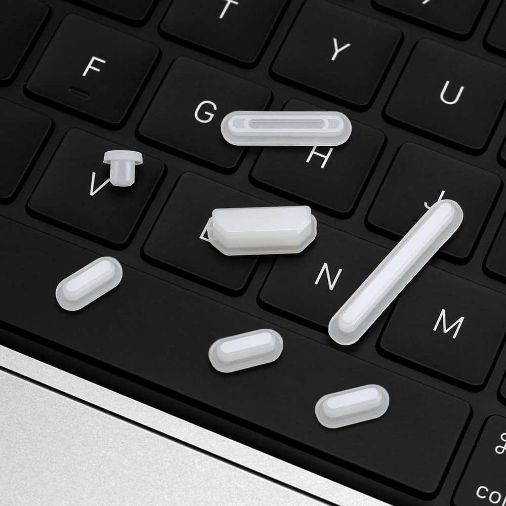 Premium Weicher Silikon-Staubschutzstecker für MacBook Pro 14 16 Stopper Laptop Staubschutz Dichtung Schnittstellenabdeckung