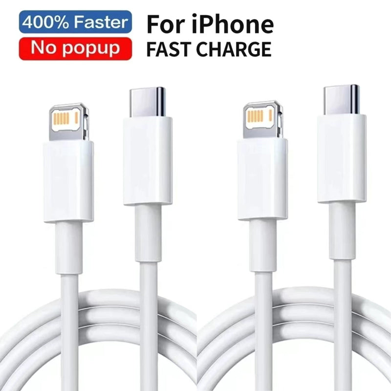 Hochwertiges USB Typ C PD 20W Kabel für Apple iPhone SE 15 14 13 12 11 Pro Max Plus Mini X XS 8 | Prämie Schnelle USB C Kabel