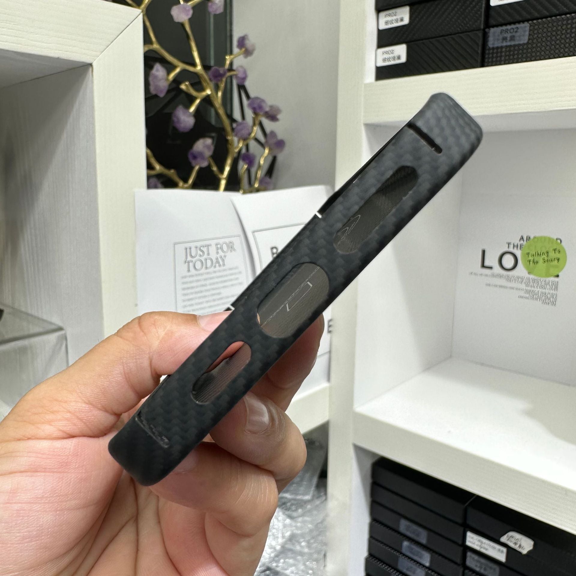 Premium Apple iPhone Case | MagSafe Compatible, Camera Lens Protection, Screen Protection | Ultra Thin, Shockproof, Magnetic, Full All-Around Protection Cover – Carbon Fiber Texture, Soft TPU, Lightweight, Waterproof, Anti-Scratch, Anti-Fingerprint