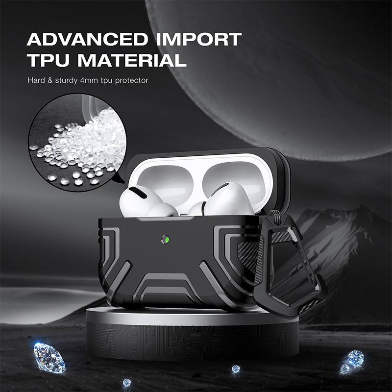 Premium Shockproof Protective Case for AirPods Pro 4/3/2/1 and Pro Series 2024/2022/2021/2019/2016 & AirPods 3: High-Quality Case for Apple Wireless Bluetooth Headphones | Durable Headphone Case