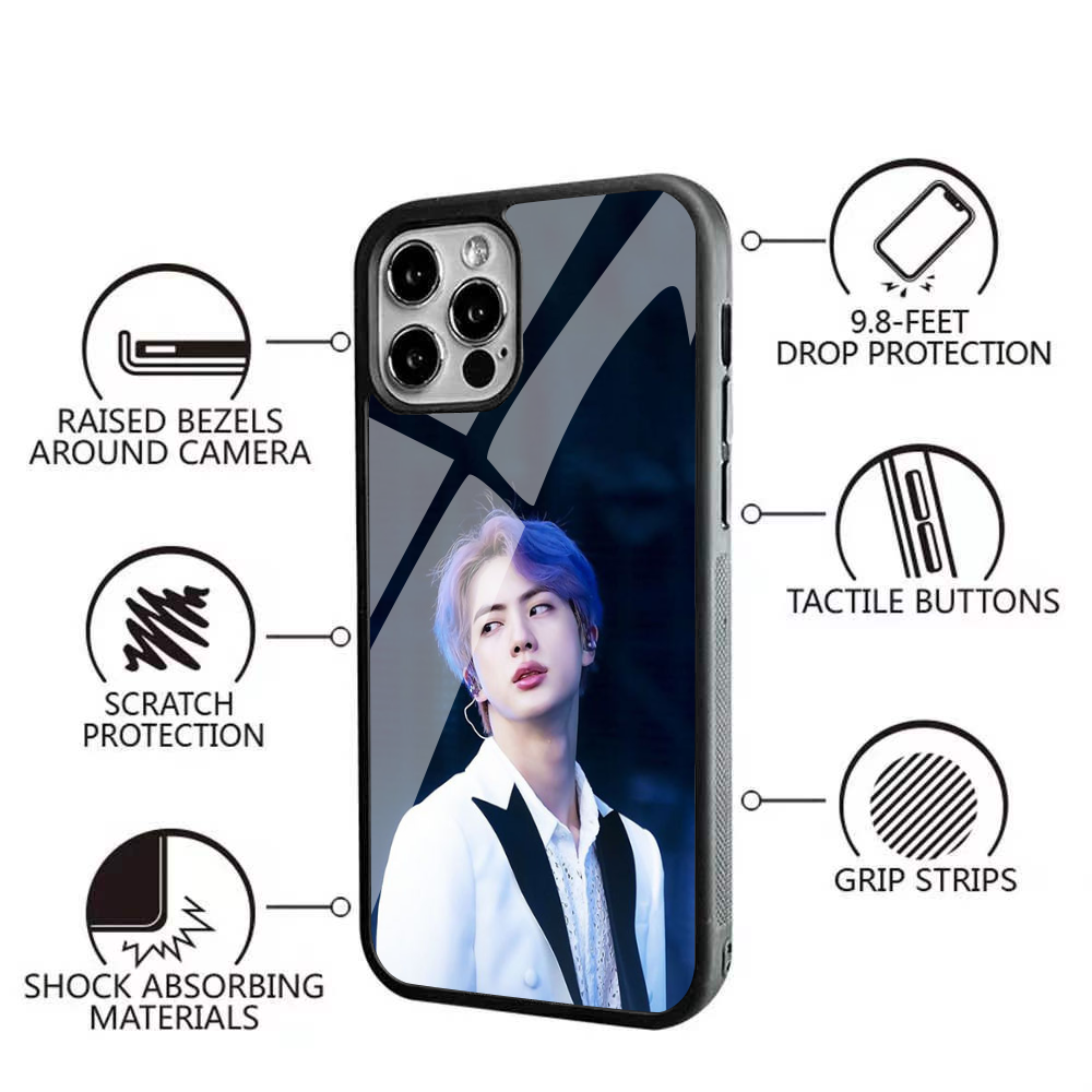 Personalized Luxury iPhone Case for Apple iPhone 16/16e, 15, 14, 13, 12 Pro Max, Pro, Plus & Mini | Custom Photo Design | MagSafe Compatible Case | Camera Protection | Tempered Glass | Premium Protective Case