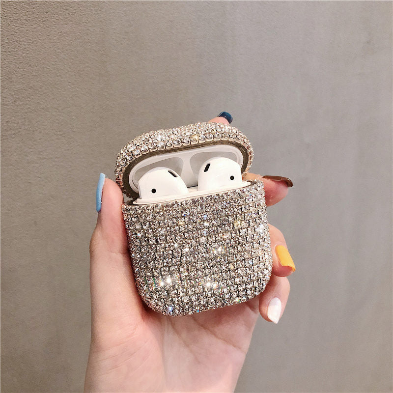 Luxury 3D Bling Diamond Case for Apple AirPods 4/3/2/1 and Pro Series 2024/2022/2021/2019/2016 Pro & AirPods MagSafe Case Accessory for Wireless Bluetooth Headphones