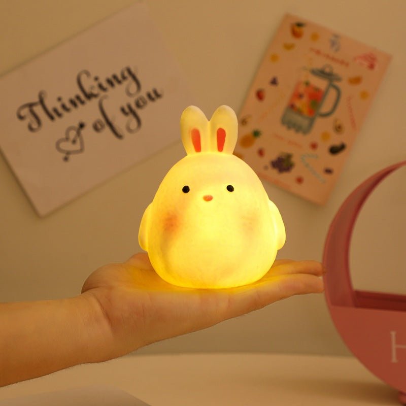 Premium Duck Night Lights: Rechargeable USB Lamp for Smartphone, Laptop, Tablet, PC, Apple iPhone, iPad, MacBook, iOS, Android, Samsung Kids' Room - Cartoon Silicone Ducks - Birthday Gift and Bedroom Decoration | Limited Edition