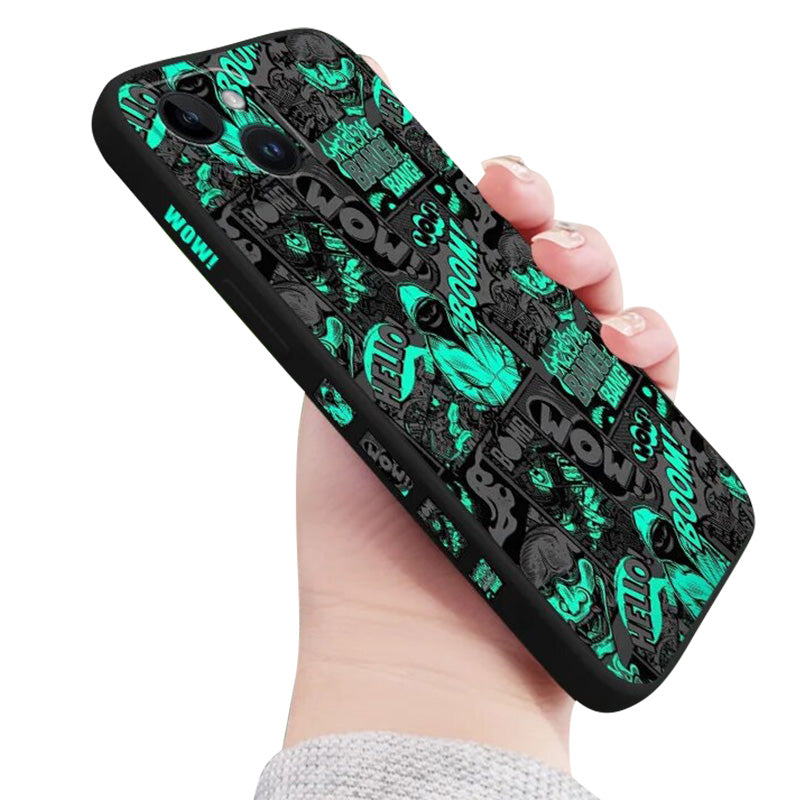 Premium Dark Side Design iPhone Case | MagSafe Case with Camera Lens Protector for Apple iPhone 16/15/14/13/12 Pro Max Plus Mini | Heavy Duty, Bumper Cover Phone Case | Premium Silicone Protective Cover