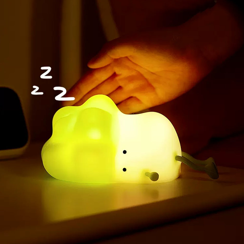 Premium Duck Night Lights: Rechargeable USB Lamp for Smartphone, Laptop, Tablet, PC, Apple iPhone, iPad, MacBook, iOS, Android, Samsung Kids' Room - Cartoon Silicone Ducks - Birthday Gift and Bedroom Decoration | Limited Edition