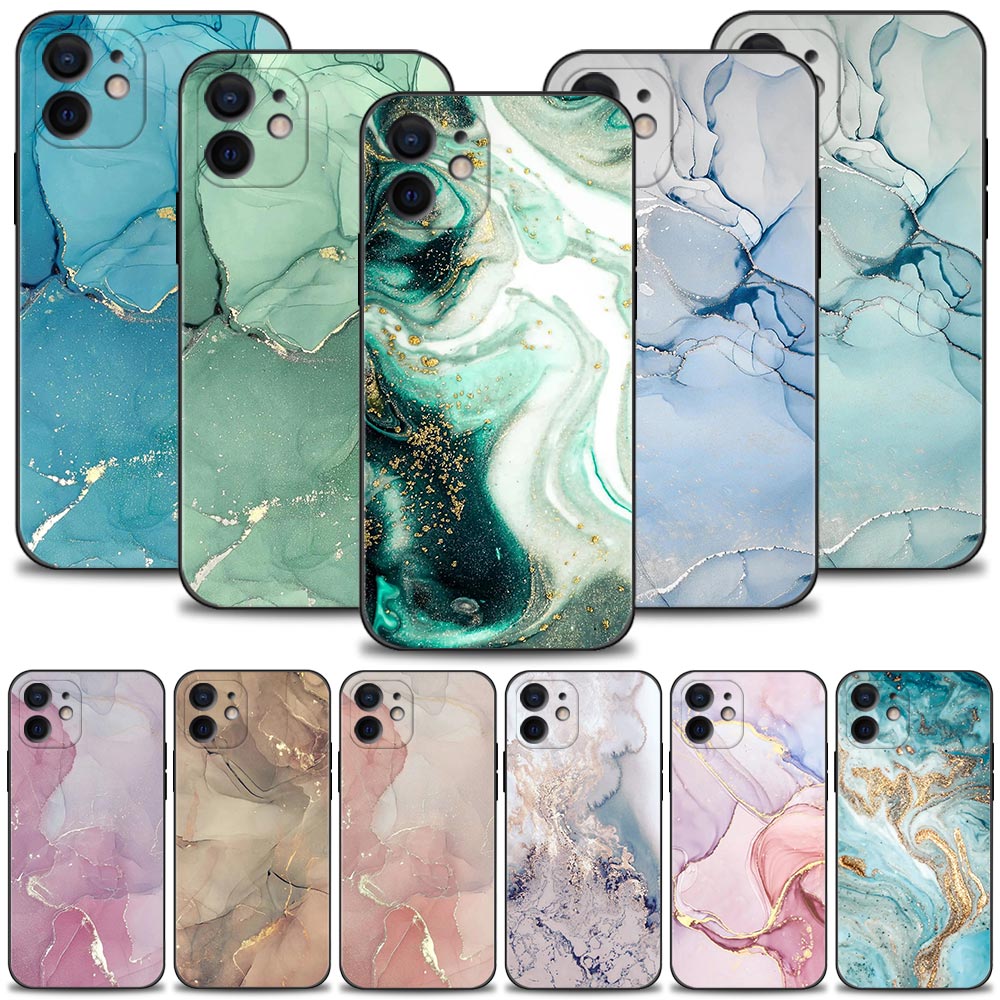 Premium Marble Art Fashion Pattern iPhone Case | MagSafe for Apple iPhone 16/16e, 15, 14, 13, 12 Pro Max, Pro, Plus & Mini | Camera Lens Cover, Case & Armor Protective Cover