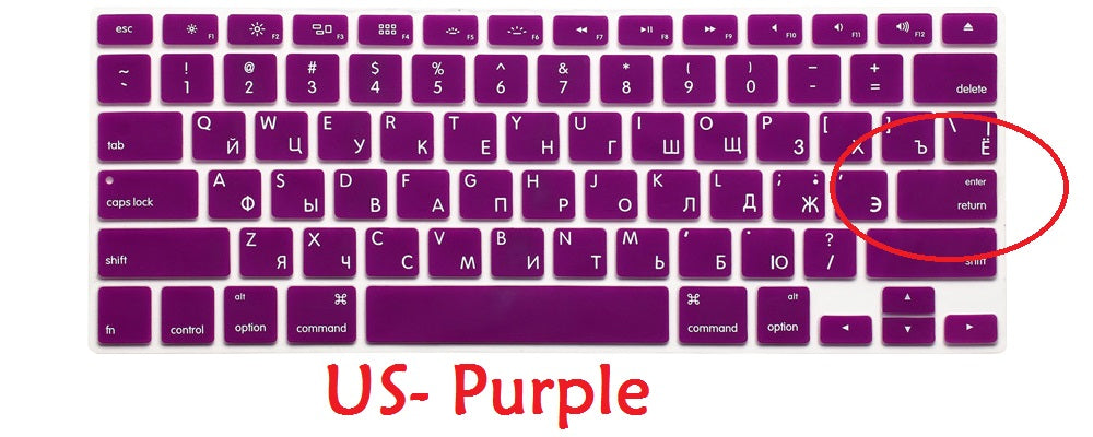 Premium Keyboard Protection Skin for Macbook Air/Pro/M3/M2/M1: 16,14,13-inch | 2024/2023/2022/2020 Series High-Quality Keyboard Cover