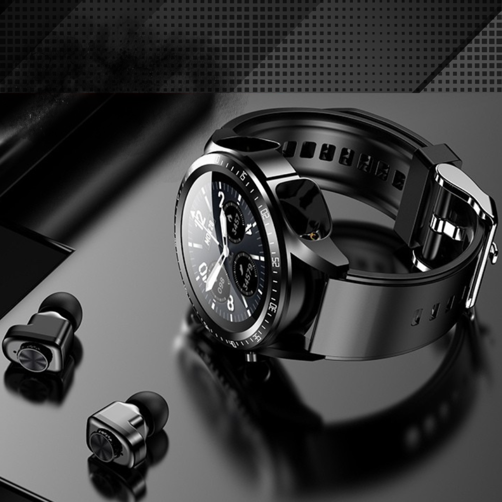 Premium Outdoor Smartwatch with GPS, Compass, NFC Access, IP68 Waterproof, Fitness & Health Tracker, 400mAh Battery, Heart Rate Monitor – Rugged Full-Touch Watch for Men & Women, Unisex Design, Ideal for Hiking, Sports & Daily Use