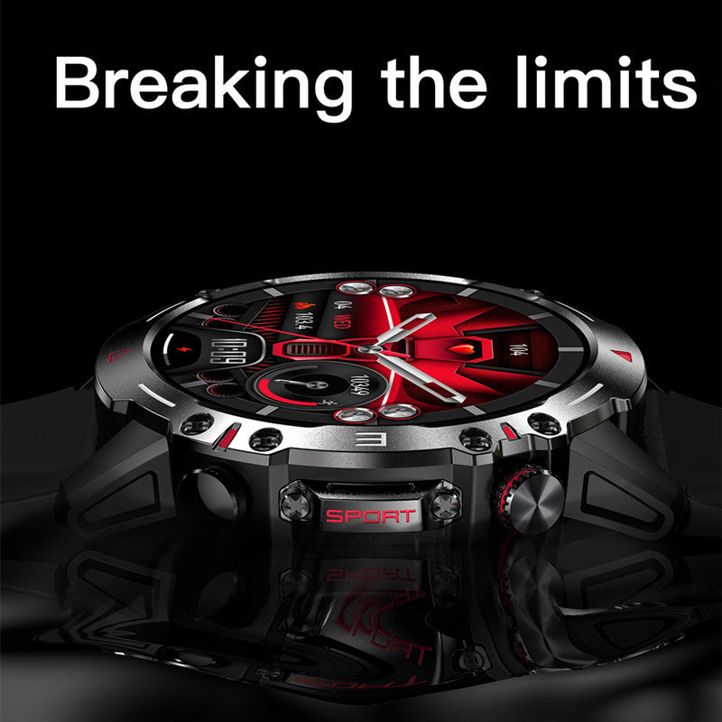 Premium Outdoor Smartwatch with GPS, Compass, NFC Access, IP68 Waterproof, Fitness & Health Tracker, 400mAh Battery, Heart Rate Monitor – Rugged Full-Touch Watch for Men & Women, Unisex Design, Ideal for Hiking, Sports & Daily Use