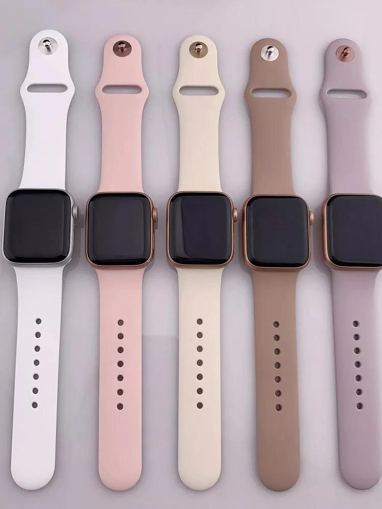 Silikon-Loop-Band Apple Watch Premium Handgelenkriemen | Colorful Pride Edition Armbandriemen | Bequem, Stilvoll.