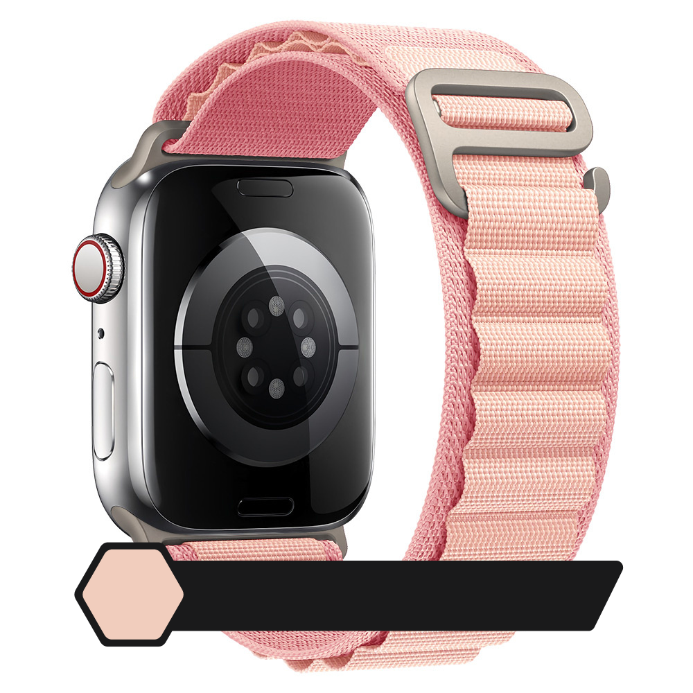 Armband für Apple Watch Serie 10/9/8/7/6/5/4/3/2/1 & Ultra 2/1, SE: 2024, 2023, 2022, 2021, 2020, 2019, | Alpin Loop Premium