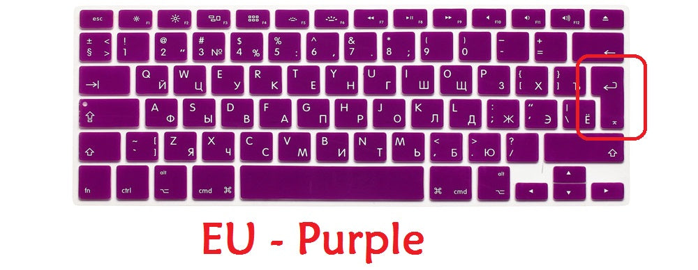 Premium Keyboard Protection Skin for Macbook Air/Pro/M3/M2/M1: 16,14,13-inch | 2024/2023/2022/2020 Series  High-Quality Keyboard Cover