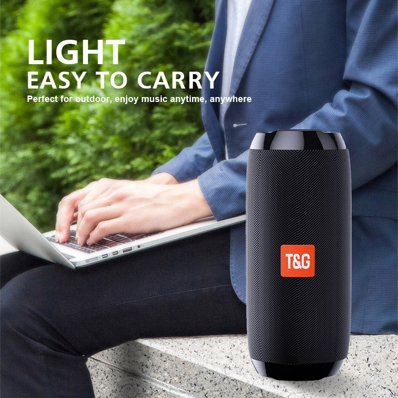 Hochwertiger drahtloser Bluetooth-Lautsprecher: Klein, tragbar, mit lautem Subwoofer, FM-Radio und TF-Kartenunterstützung
