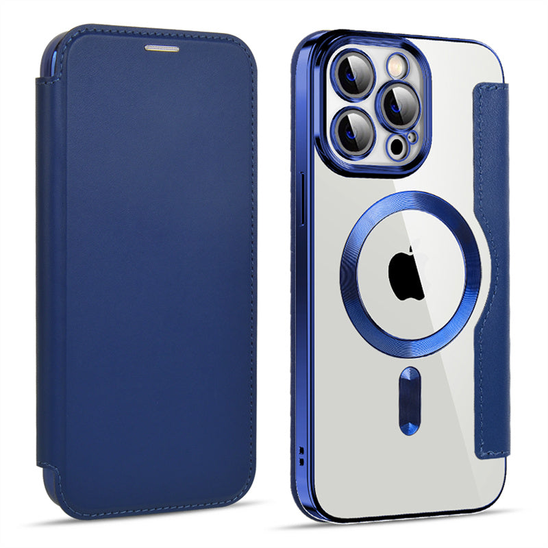 Premium Hülle, MagSafe, Abdeckung, Kabellose Ladetasche | Apple iPhone 11/12/13/14/15 Pro Max Plus, Magnetisch, Stoßfest