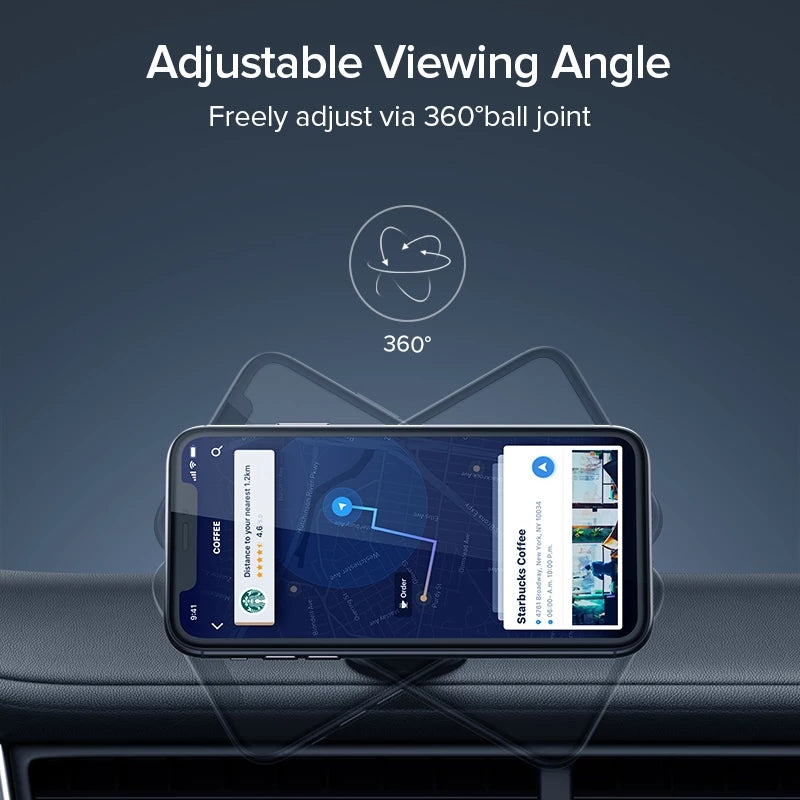 Luxus Auto-Handyhalter mit Magnet: GPS Handyhalterung für Apple iPhone 15/14/13/12 Pro Max/Plus/Mini, Xiaomi Samsung, OnePlu