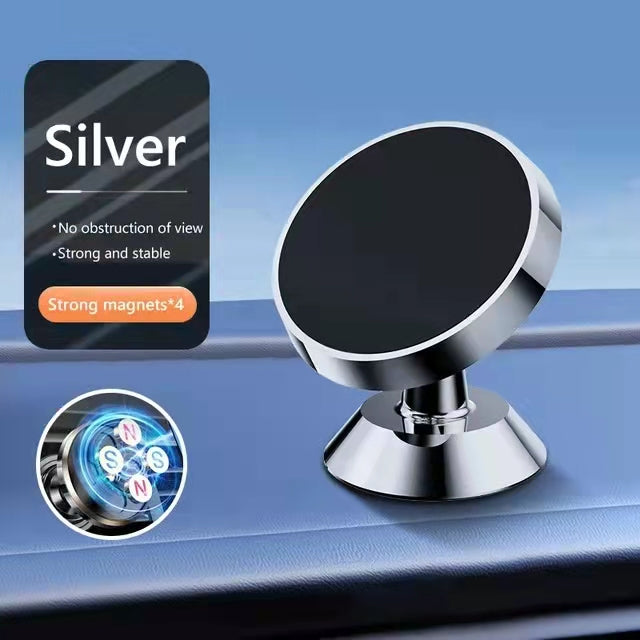 Luxus Auto-Handyhalter mit Magnet: GPS Handyhalterung für Apple iPhone 15/14/13/12 Pro Max/Plus/Mini, Xiaomi Samsung, OnePlu