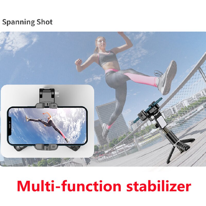 360° Dreh-Gimbal Stabilisator, Selfie Stick & Stativ: Hochwertiges Zubehör für Apple iPhone 15/14/13/12/11| Live-Fotografie
