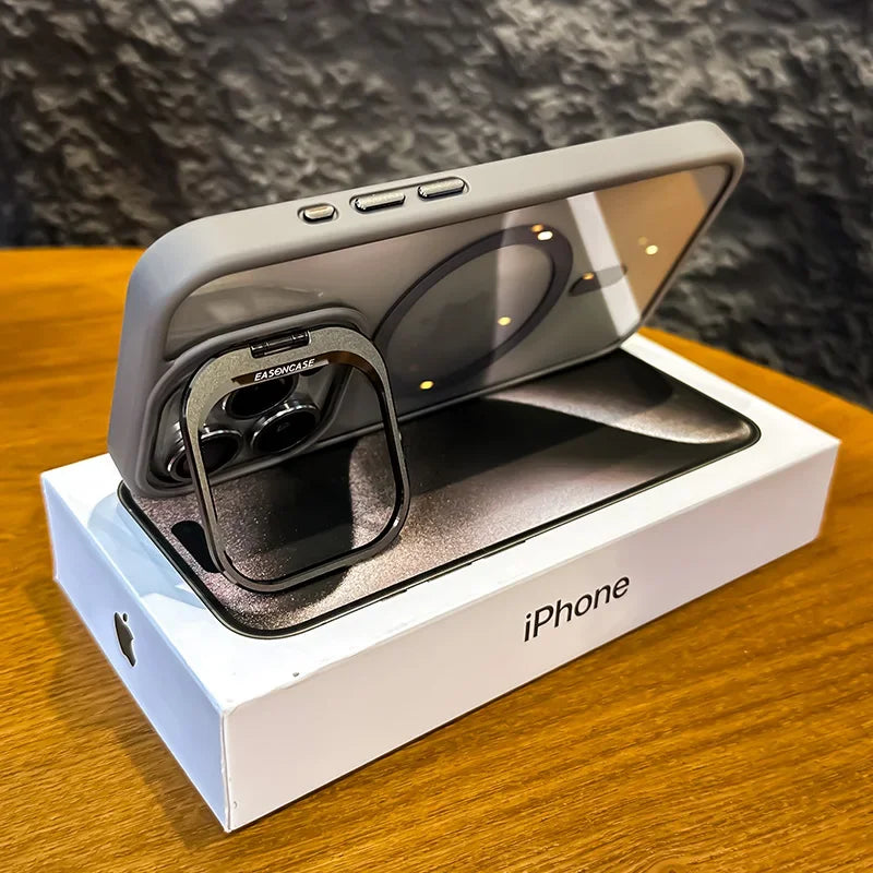 Premium iPhone Case Clear HD | Magnetic MagSafe & Wireless Charging | Shockproof Transparent Hybrid Armor with Camera Lens Protection for Apple iPhone 16/16e, 15, 14, 13, 12 Pro Max, Pro, Plus & Mini Cover