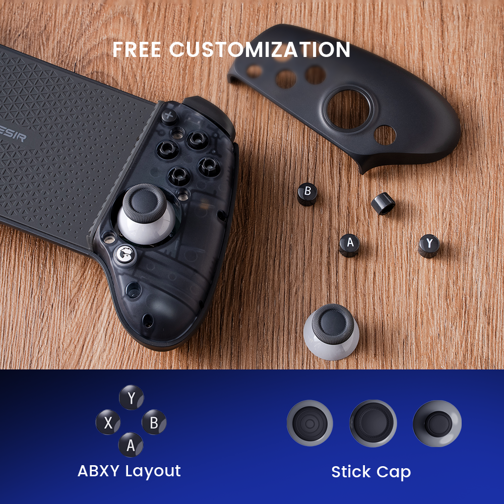 High-Quality G8 Galileo Type C Gamepad: Mobile Controller with Hall-Effect Stick for Smartphone, Apple iPhone, iOS, Android, Samsung, PS Remote Play, Cloud Gaming | Limited Edition