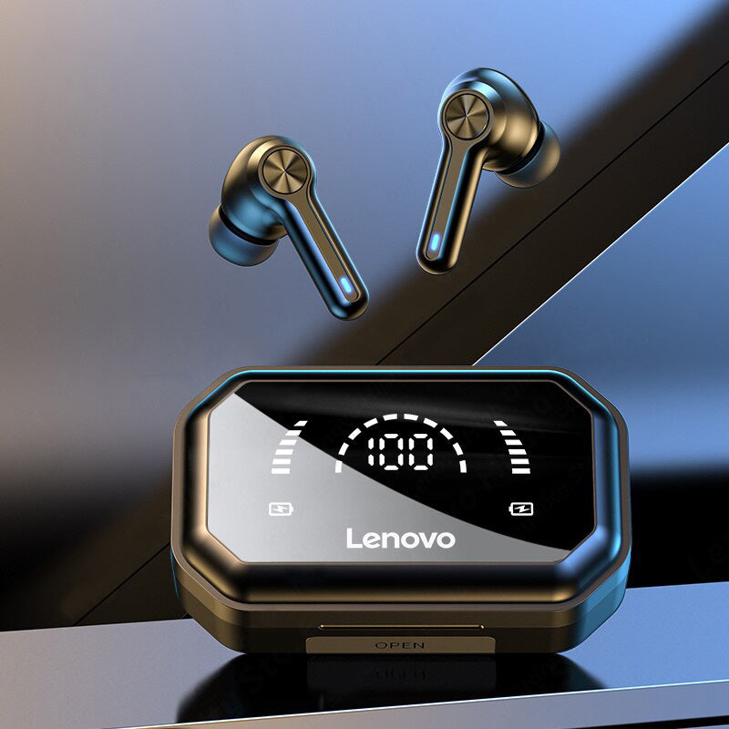 Hochwertiges Lenovo LP3 Pro Kopfhörer TWS Bluetooth 5.0 Drahtlose HiFi-Musik-Headset mit Display & 1200mAh Akku für Gaming