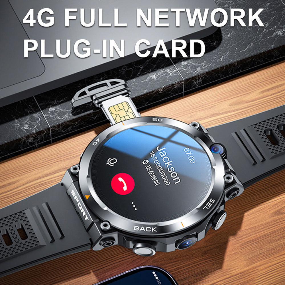 Premium Outdoor Smartwatch with GPS, Compass, NFC Access, IP68 Waterproof, Fitness & Health Tracker, 400mAh Battery, Heart Rate Monitor – Rugged Full-Touch Watch for Men & Women, Unisex Design, Ideal for Hiking, Sports & Daily Use