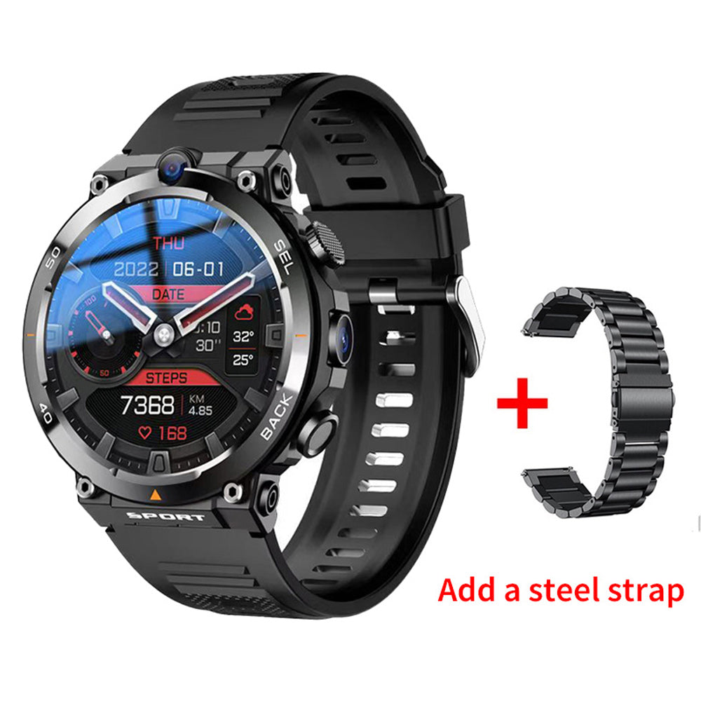 Hochwertiges Smartwatch 2024 für Männer, Bluetooth-Anruf, wasserdichte Uhren