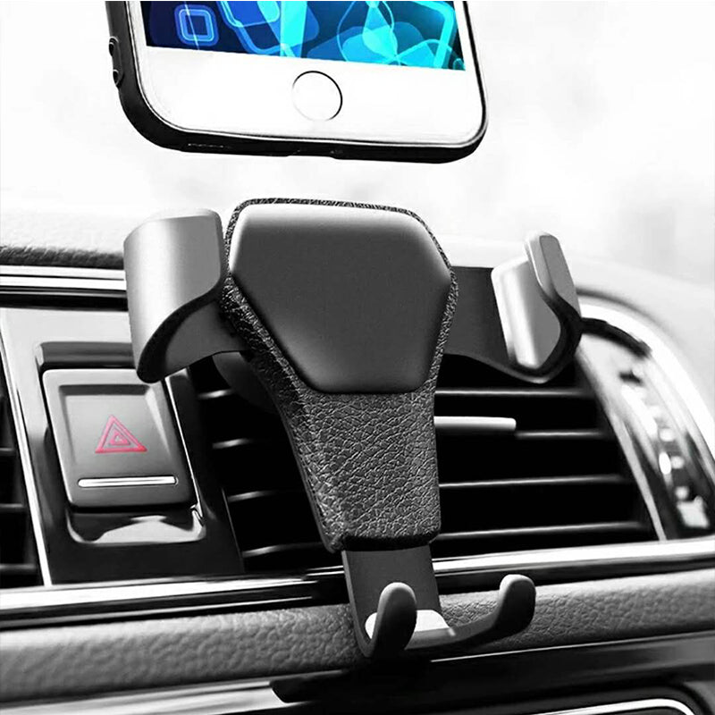 Premium Schwerkraft Autohalterung für Telefon, Mobiltelefonständer für iPhone, Xiaomi, Samsung - GPS Unterstützung