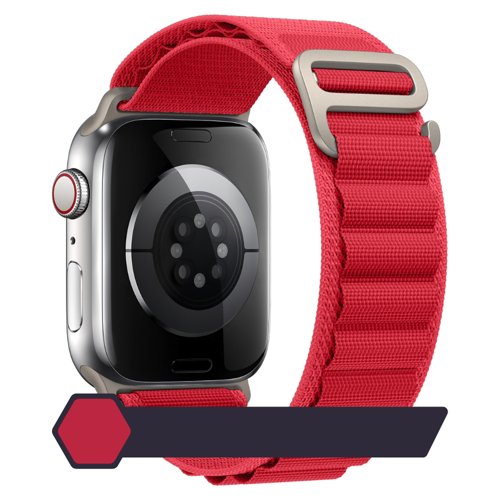 Armband für Apple Watch Serie 10/9/8/7/6/5/4/3/2/1 & Ultra 2/1, SE: 2024, 2023, 2022, 2021, 2020, 2019,  | Alpin Loop Premium
