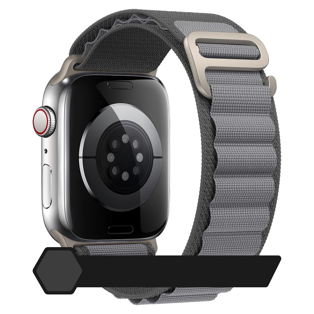 Armband für Apple Watch Serie 10/9/8/7/6/5/4/3/2/1 & Ultra 2/1, SE: 2024, 2023, 2022, 2021, 2020, 2019,  | Alpin Loop Premium