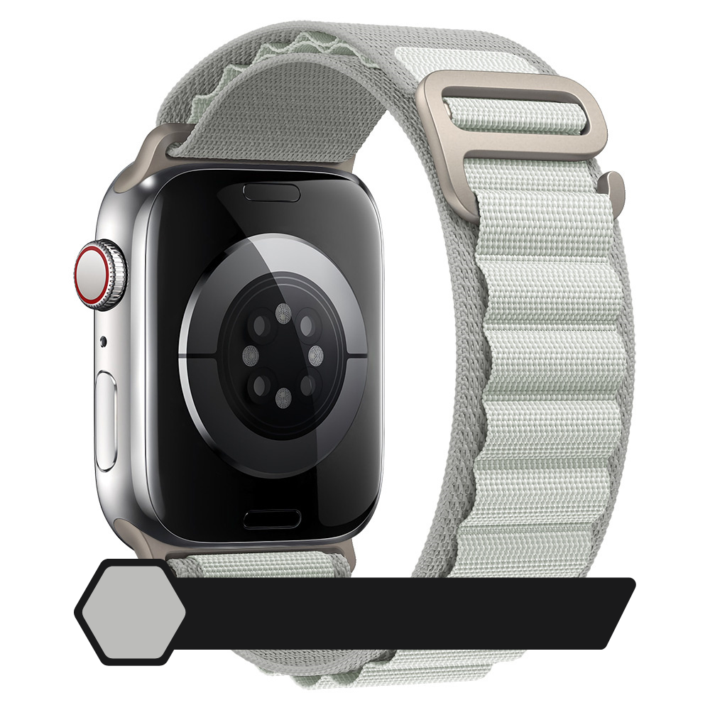Armband für Apple Watch Serie 10/9/8/7/6/5/4/3/2/1 & Ultra 2/1, SE: 2024, 2023, 2022, 2021, 2020, 2019,  | Alpin Loop Premium